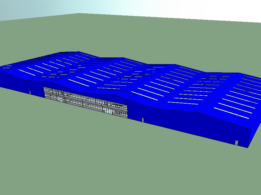 IES Dynamic Simulation Model of the distribution warehouse
