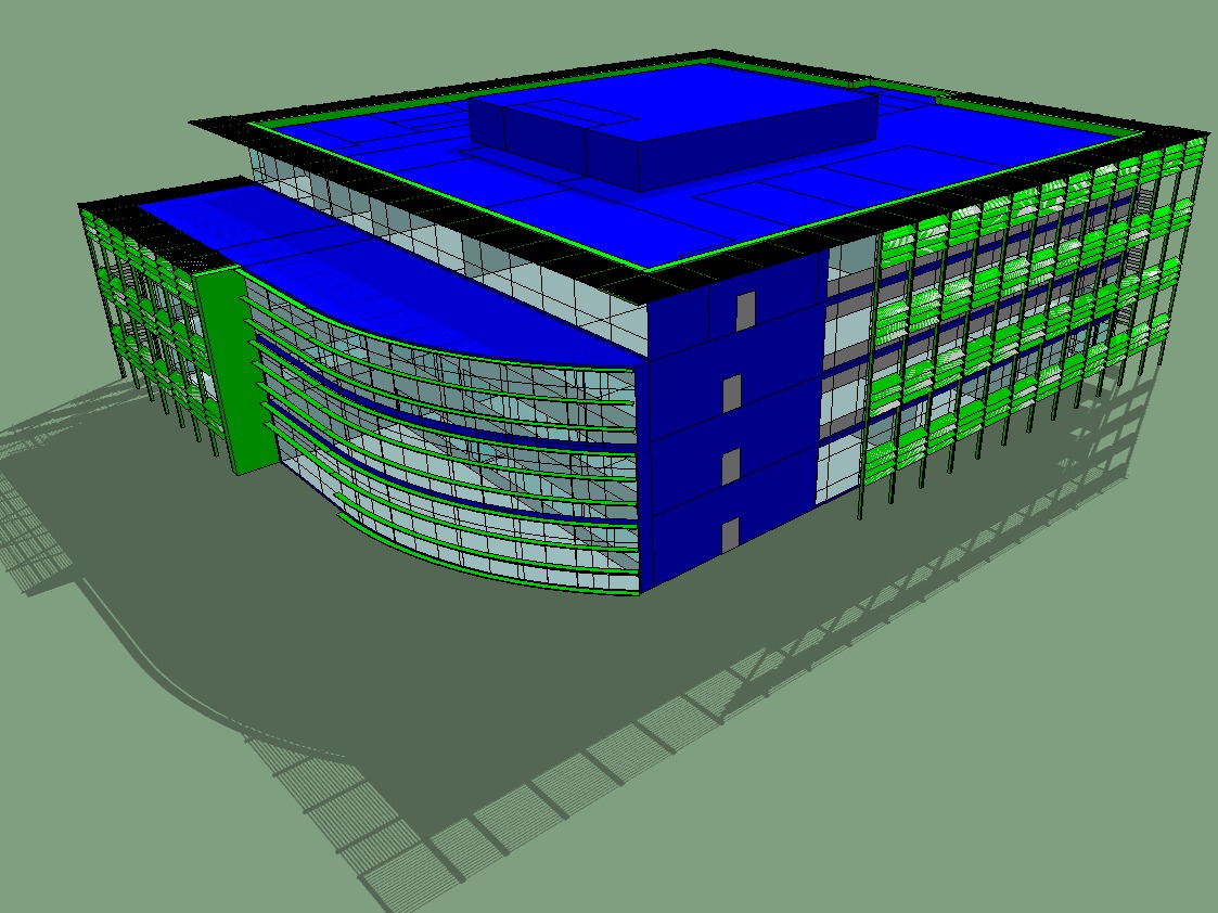 IES Dynamic Simulation Model of a commercial building